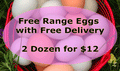 2 Dozen Eggs - $12 Delivered to your Door